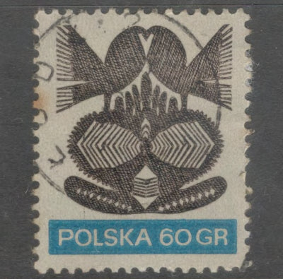 Poland Polska 1971 The Art of Polish Decorative Papercutting Stamp - Cancelled
