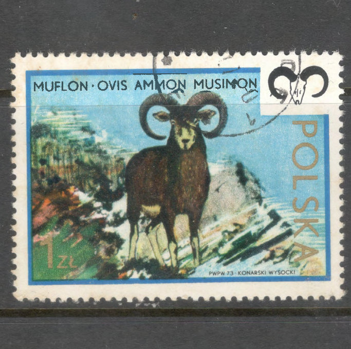 Poland Polska 1973 Native Game Stamp - Cancelled