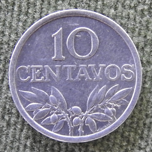 Portugal 1973 10 Centavos Coin