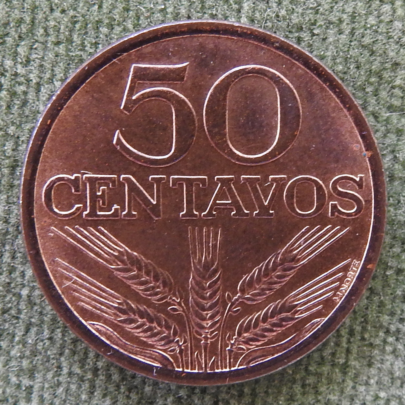 Portugal 1974 50 Centavos Coin