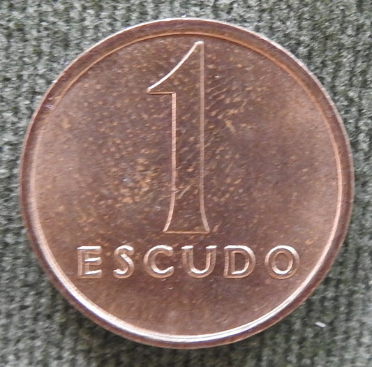 Portugal 1984 1 Escudo Shield Coin