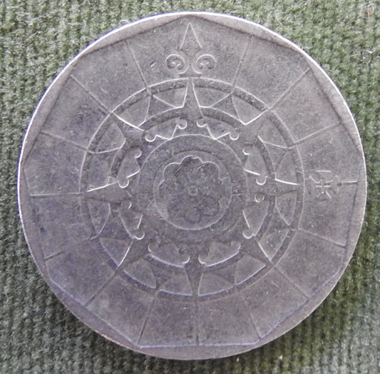 Portugal 1987 20 Escudos Nautical Compass Coin
