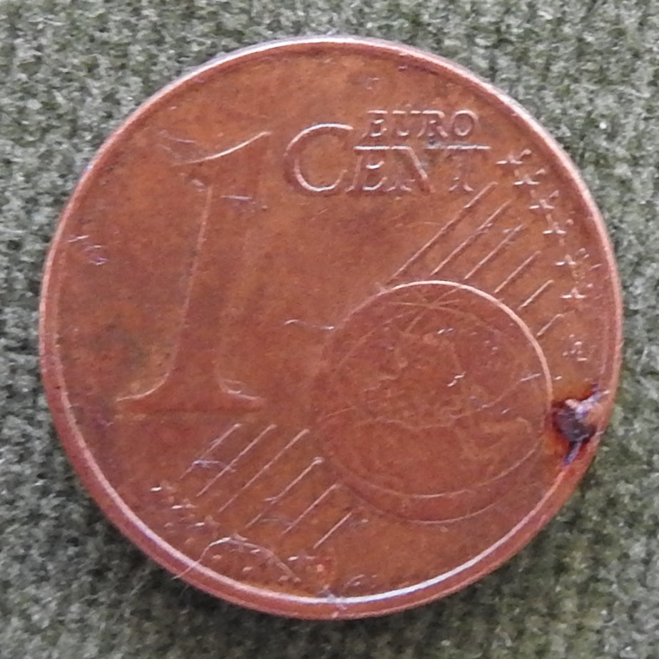 Portugal 2012 1 Euro Cent Coin - Circulated