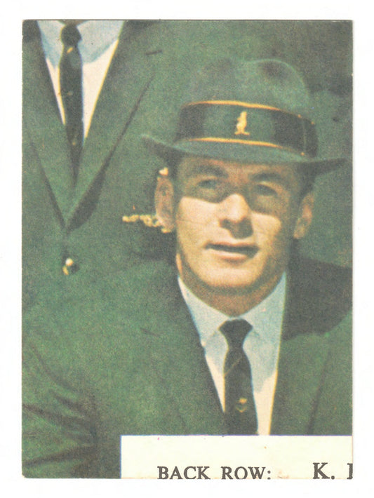 Scanlens 1968 A Grade NRL Football Card #30 - Ron Coote - South Sydney