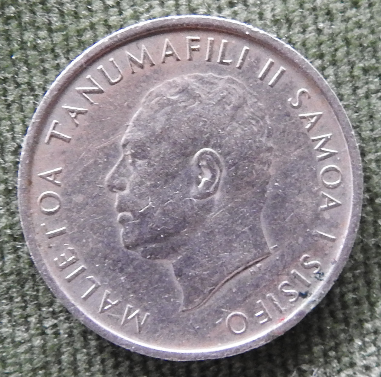 Samoa 1967 5 Sene Coin - Circulated