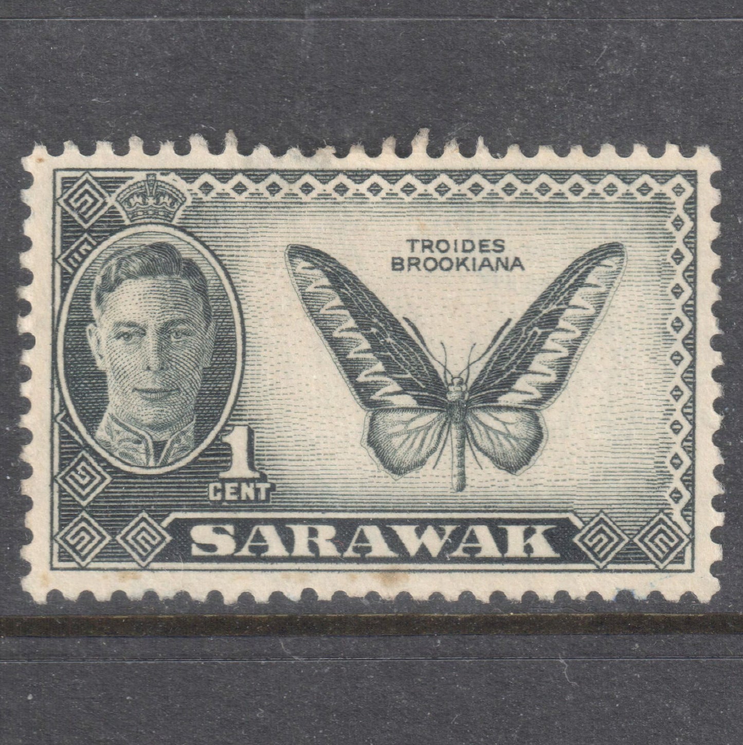 Yemen Aden 1939 - 1948 2 1/2 Anna Ultramarine Local Views Stamp - Perf: 12.5