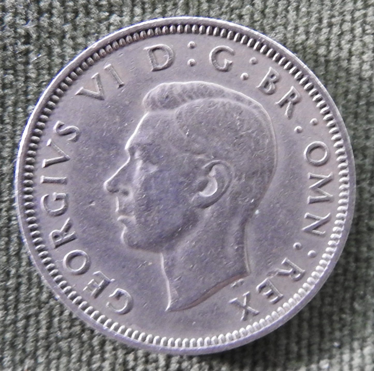 GB British UK Scottish 1951 1 Shilling King George VI Coin