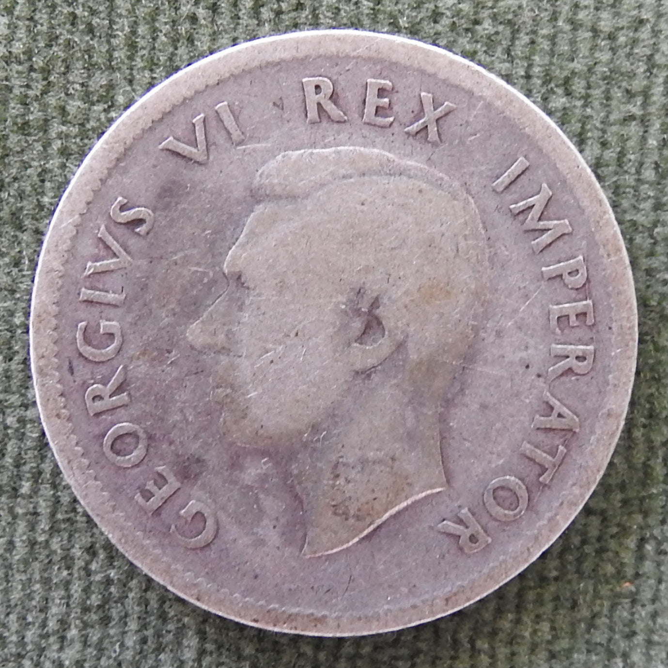South Africa 1942 1 Shilling Coin King George VI
