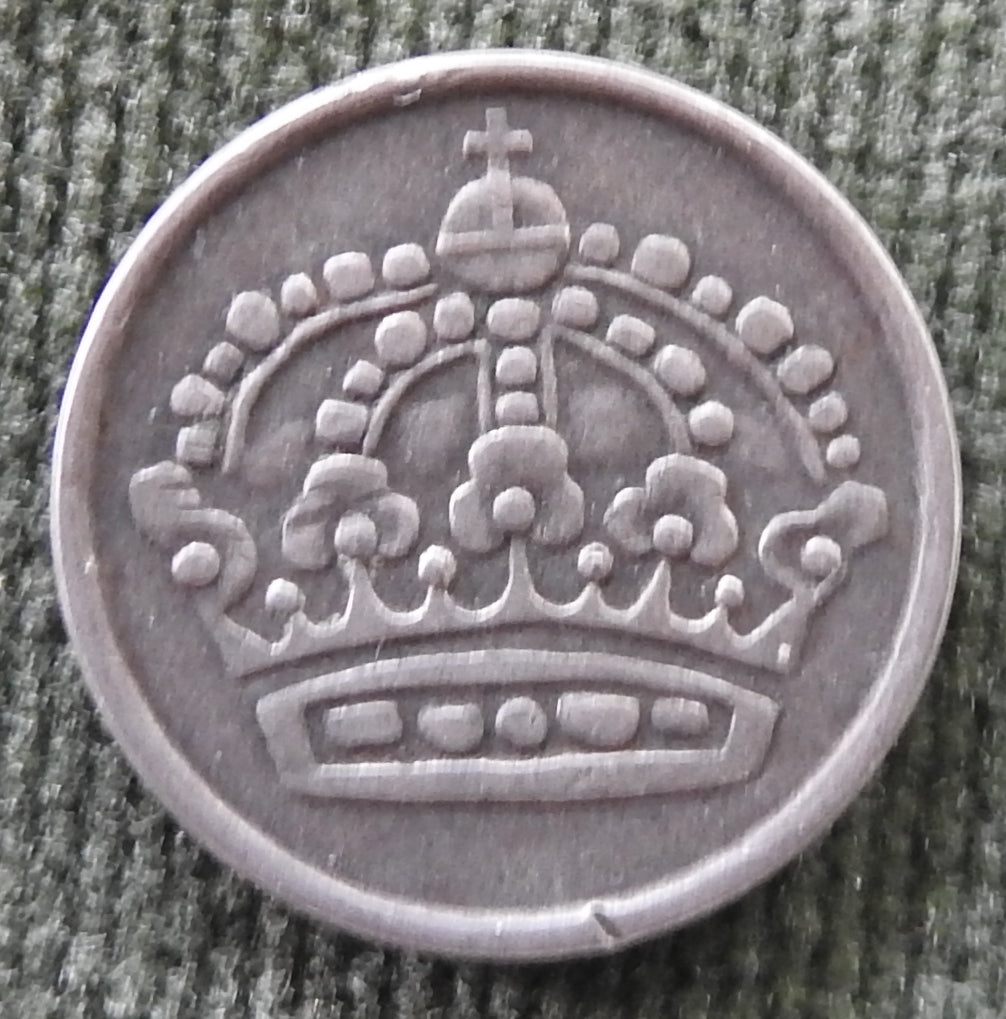 Sweden 1953 10 Ore Silver Coin