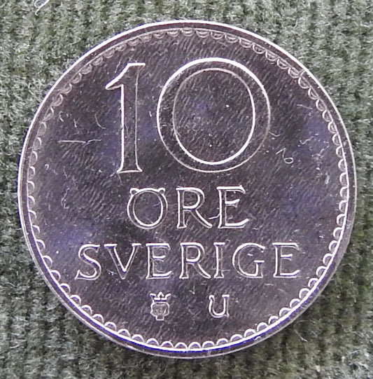 Sweden 1973 10 Ore Coin
