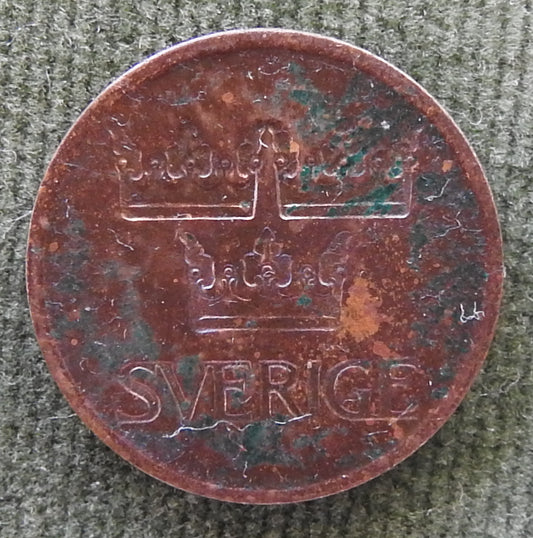 Sweden 1973 5 Ore Coin King Gustaf VI Adolf