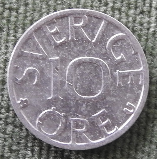Sweden 1985 10 Ore Coin