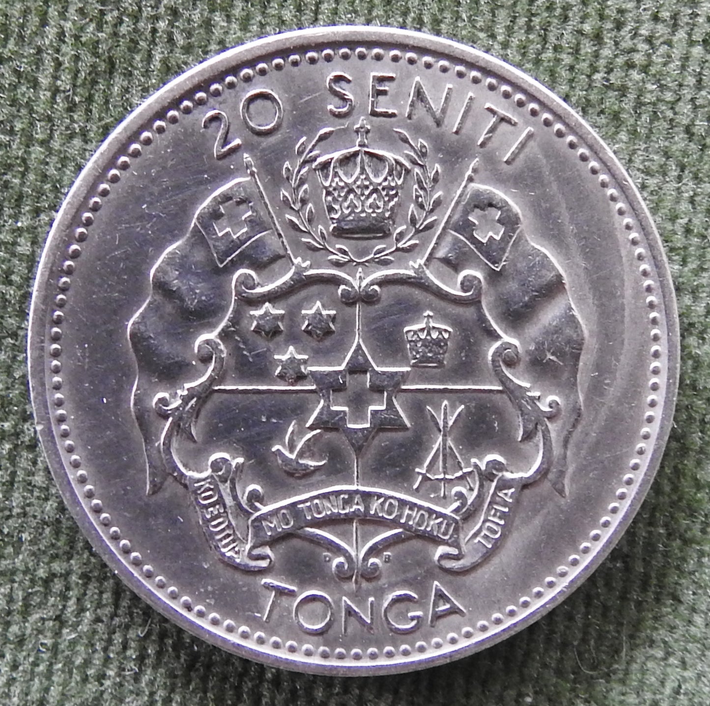 Tonga 1967 20 Seniti Salote Tupou III Coin