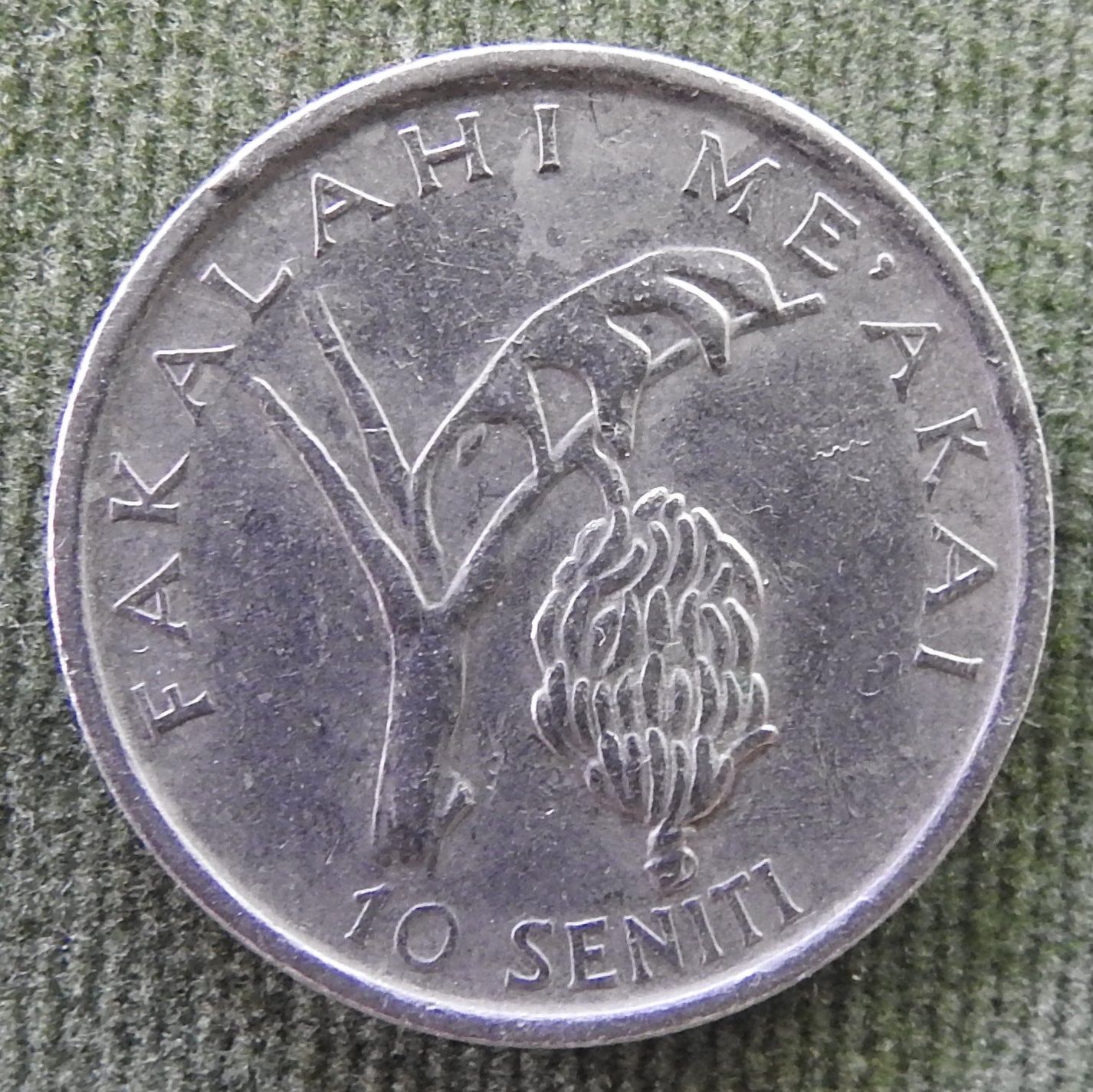 Tonga 1996 10 Seniti World Food Day Coin