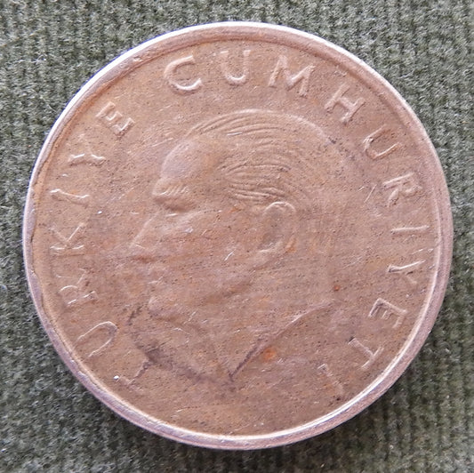 Turkey 1997 10 Lira Mustafa Kemal Ataturk Coin
