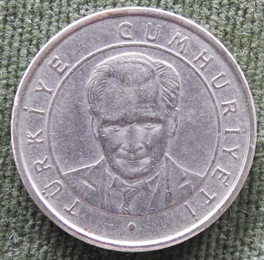 Turkey 2005 25 Kurus Coin - Circulated