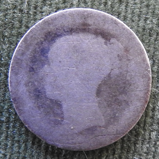 GB British UK English 1838 - 1887 3p 3 Pence QV Coin