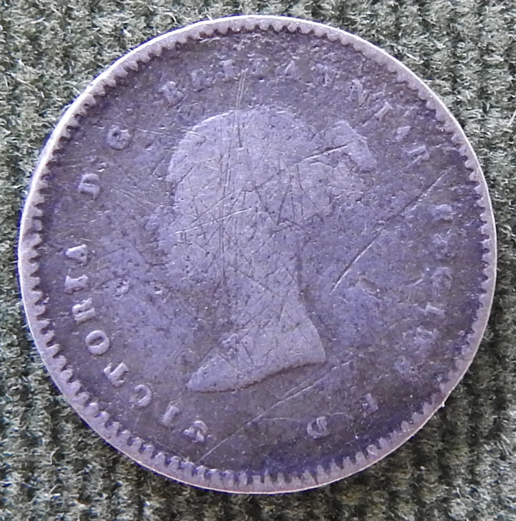GB British UK English 1838 Onwards 2 Pence Maudy QV Coin