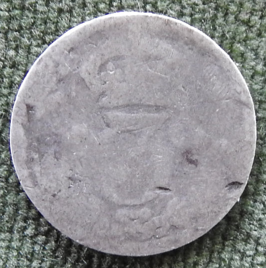 GB British UK English 1893-1901 3p 3 pence Queen Victoria Silver Coin