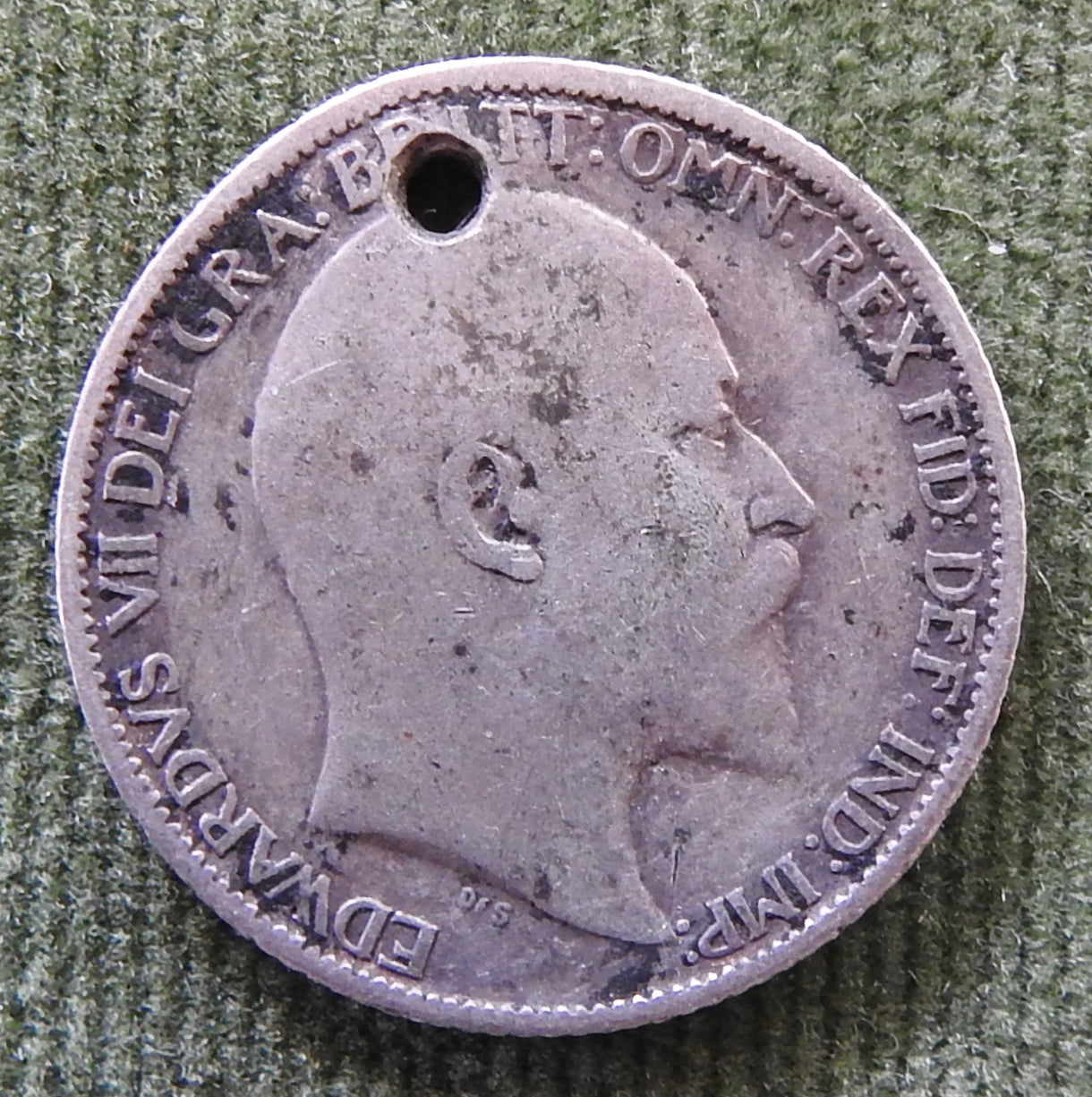 GB British UK English 1906 Sixpence King Edward VII Coin