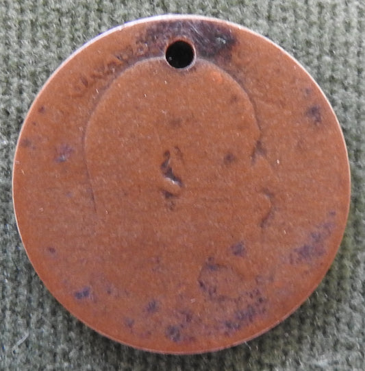 GB British UK English 1907 Farthing King Edward VII Coin