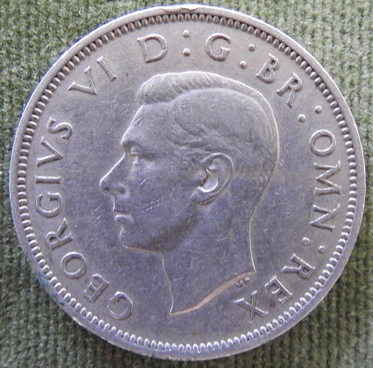 GB British UK English 1948 Two Shillings King George VI Coin - Circulated