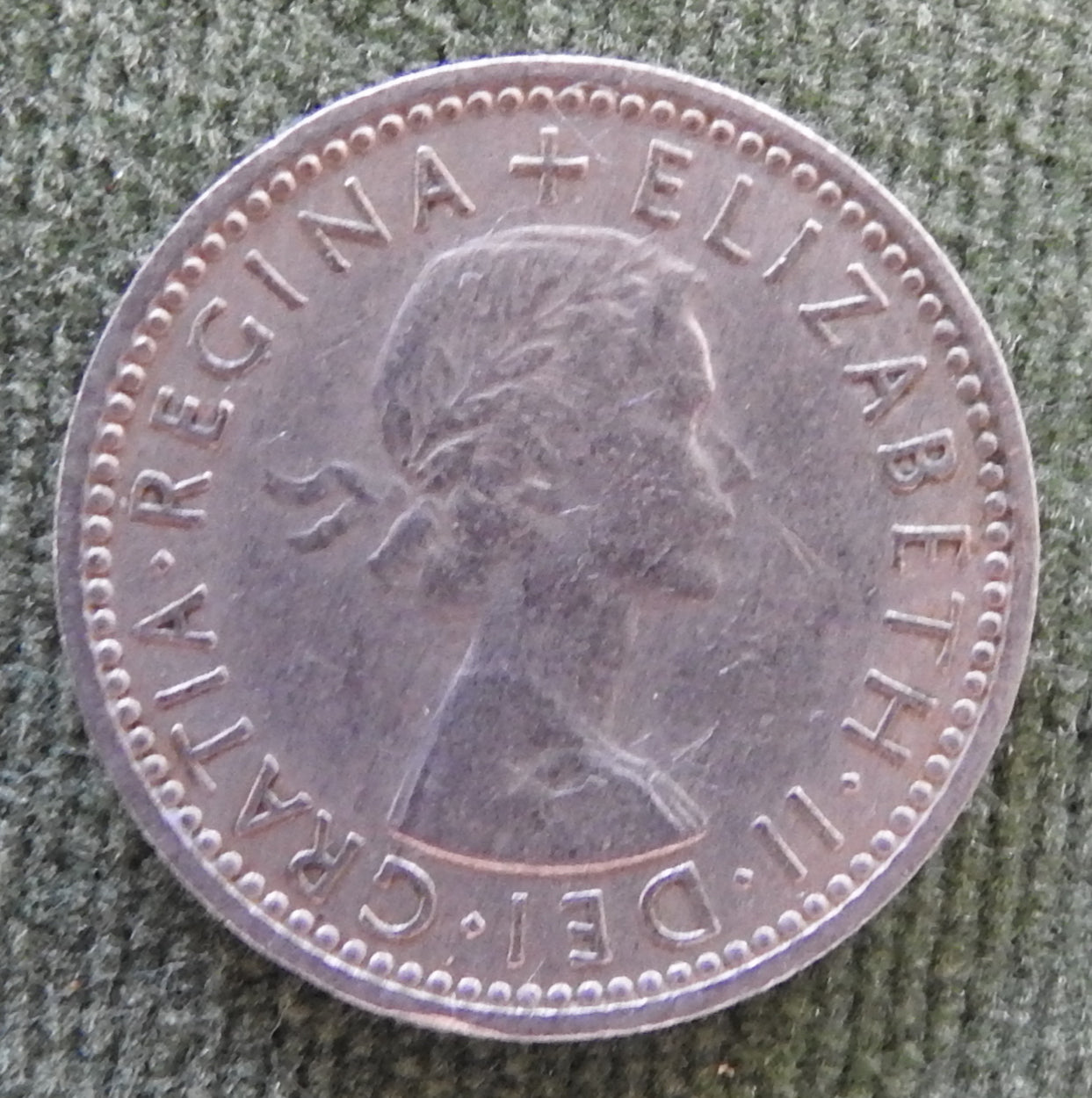 GB British UK English 1958 Sixpence Queen Elizabeth Coin - Circulated