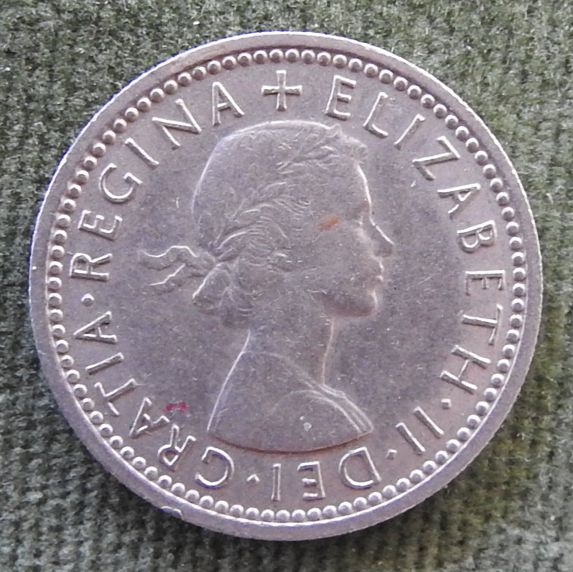 GB British UK English 1964 Sixpence Queen Elizabeth Coin - Circulated