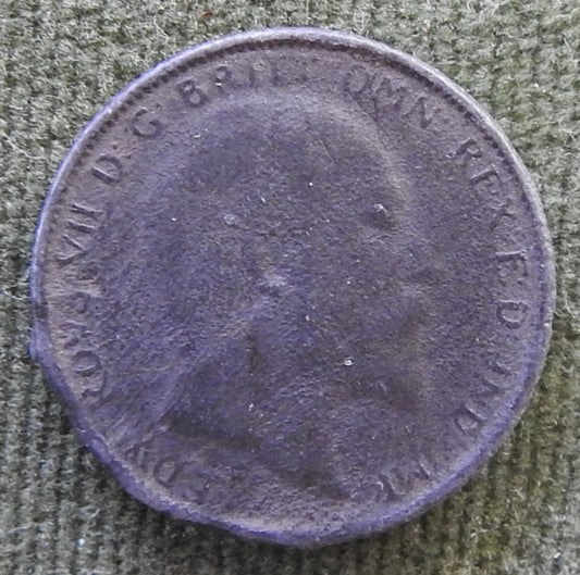 GB 1908 Jeton King Edward VII KEVII Gaming Token