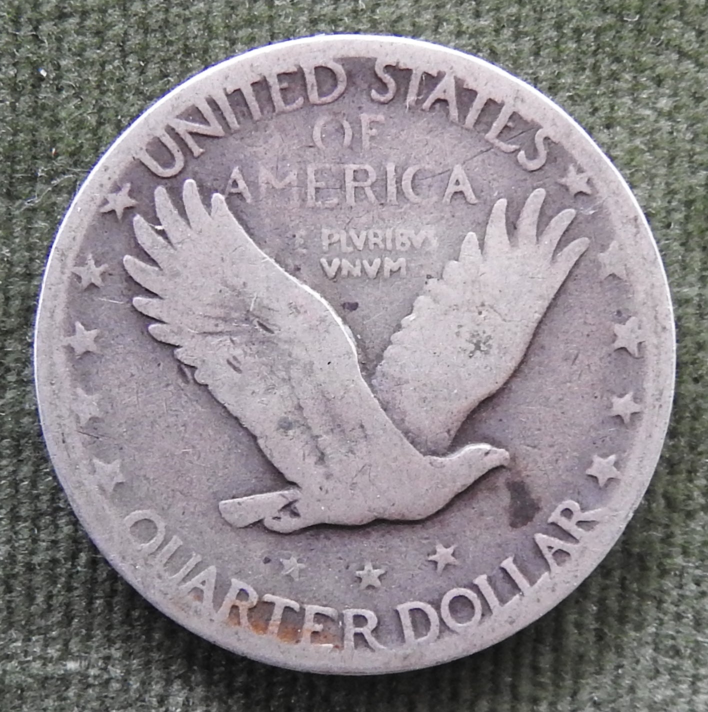USA American 1917-1930 Quarter Liberty Standing Coin