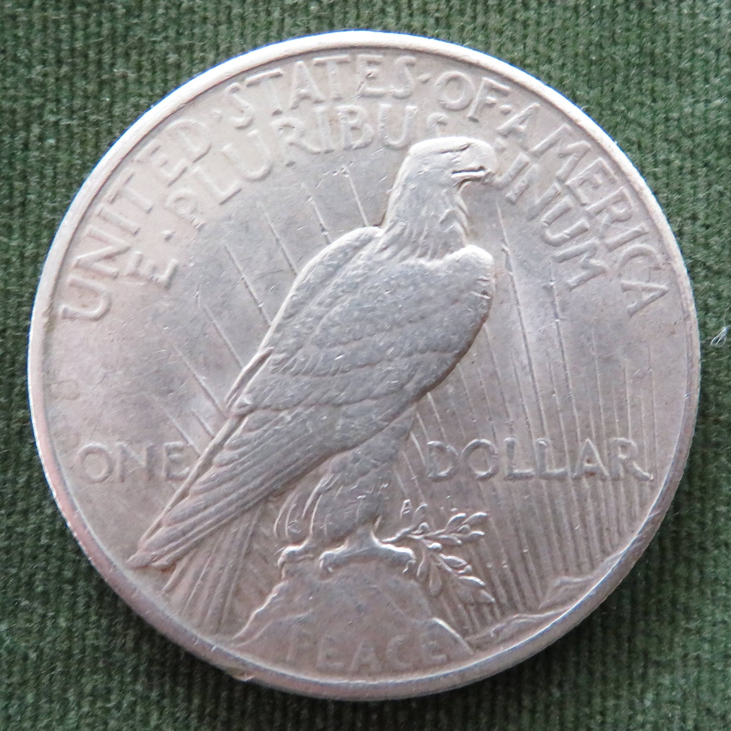 USA American 1925 Liberty Silver Peace Dollar Coin - VF