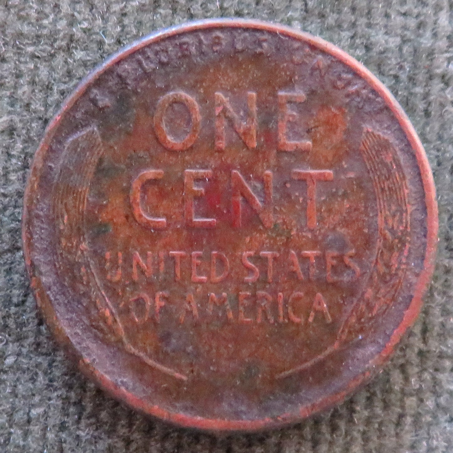 USA American 1929 1 Cent Wheat Lincoln Coin - Circulated