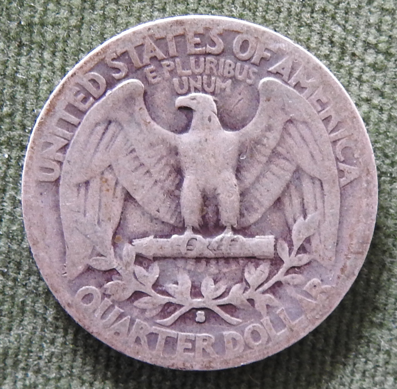 USA American 1935 S Quarter Washington Silver Coin