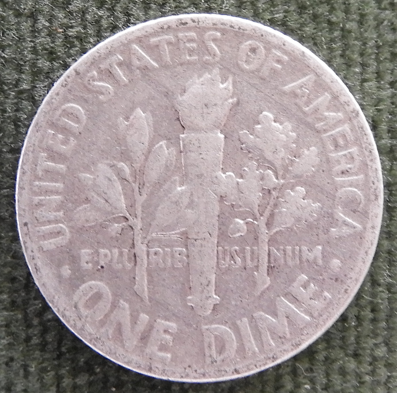 USA American 1953 Dime Roosevelt Coin - Circulated