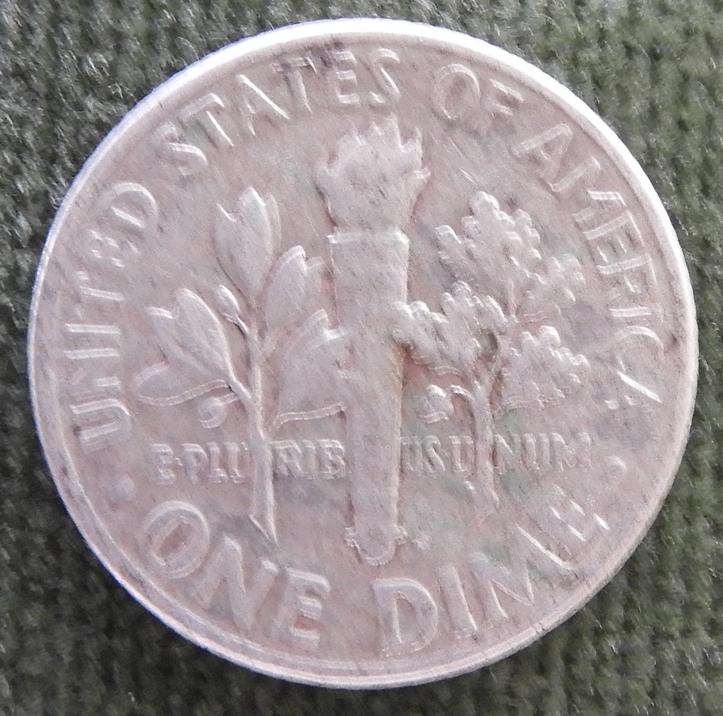 USA American 1954 Dime Roosevelt Coin - Circulated