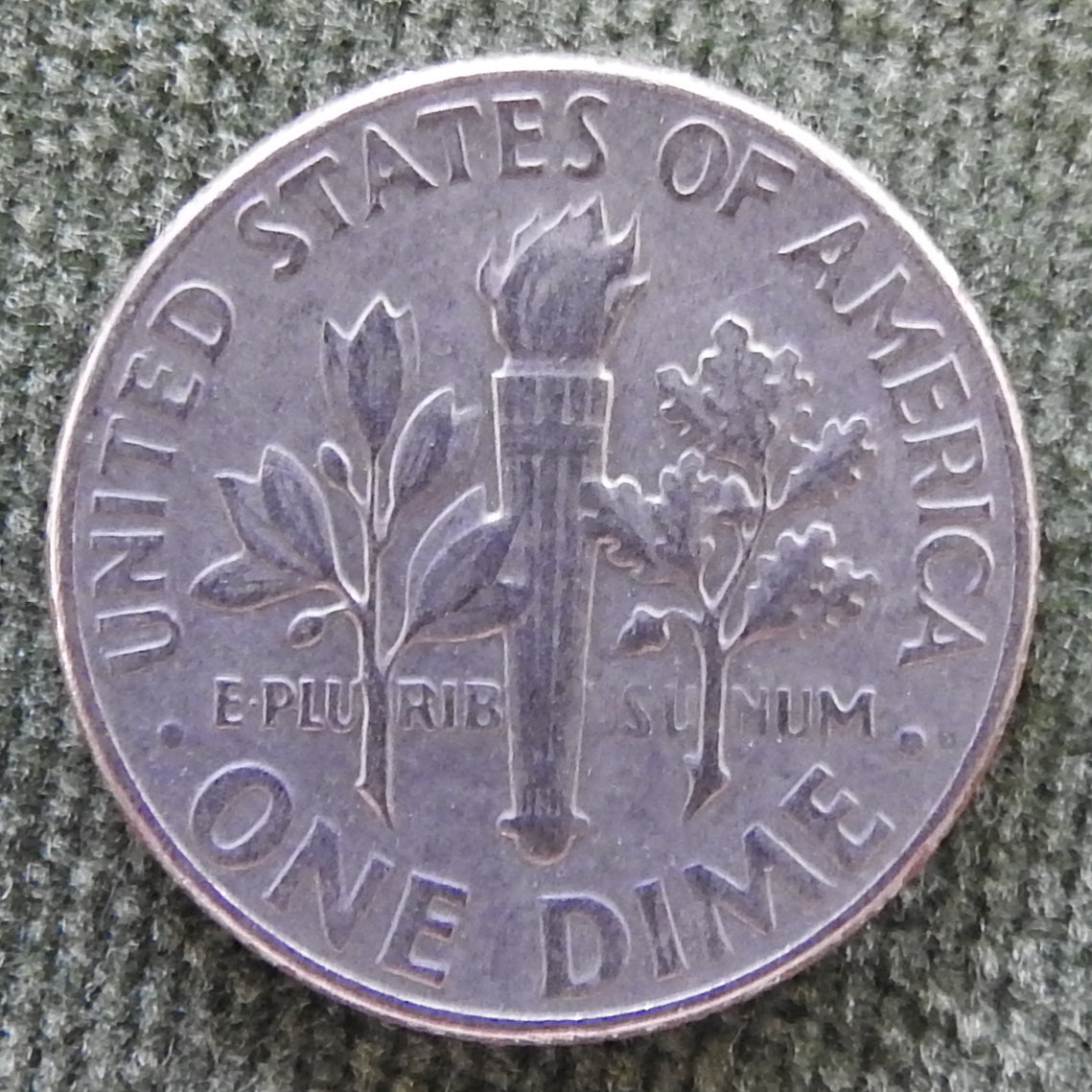 USA American 1968 D Dime Roosevelt Coin - Circulated