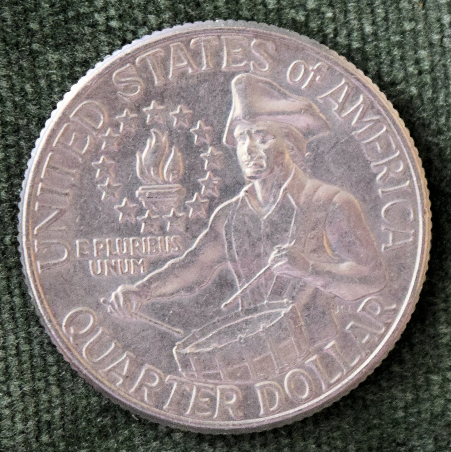 USA American 1976 D Quarter Washington Coin - Circulated