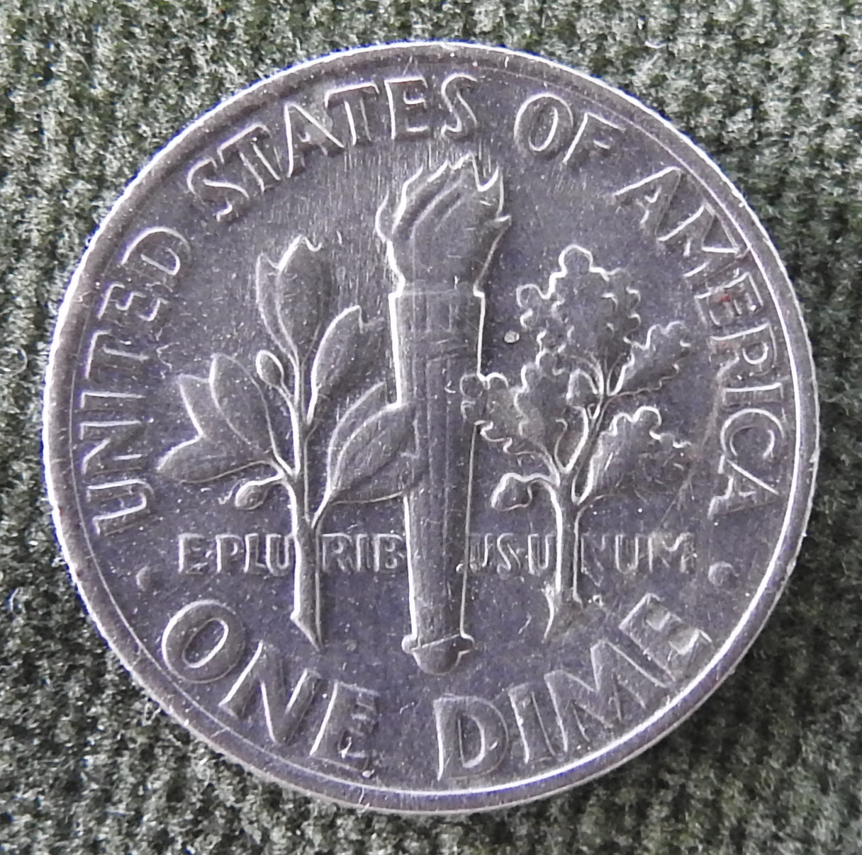 USA American 1977 Dime Roosevelt Coin - Circulated