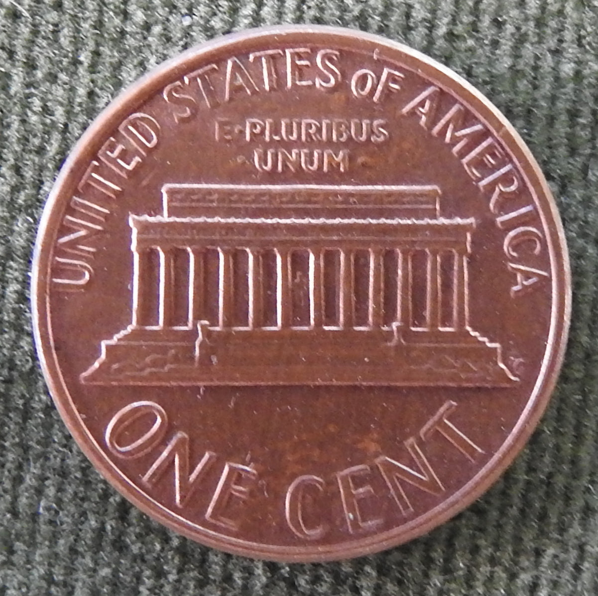 USA American 1978 D 1 Cent Lincoln Monument Coin - Circulated