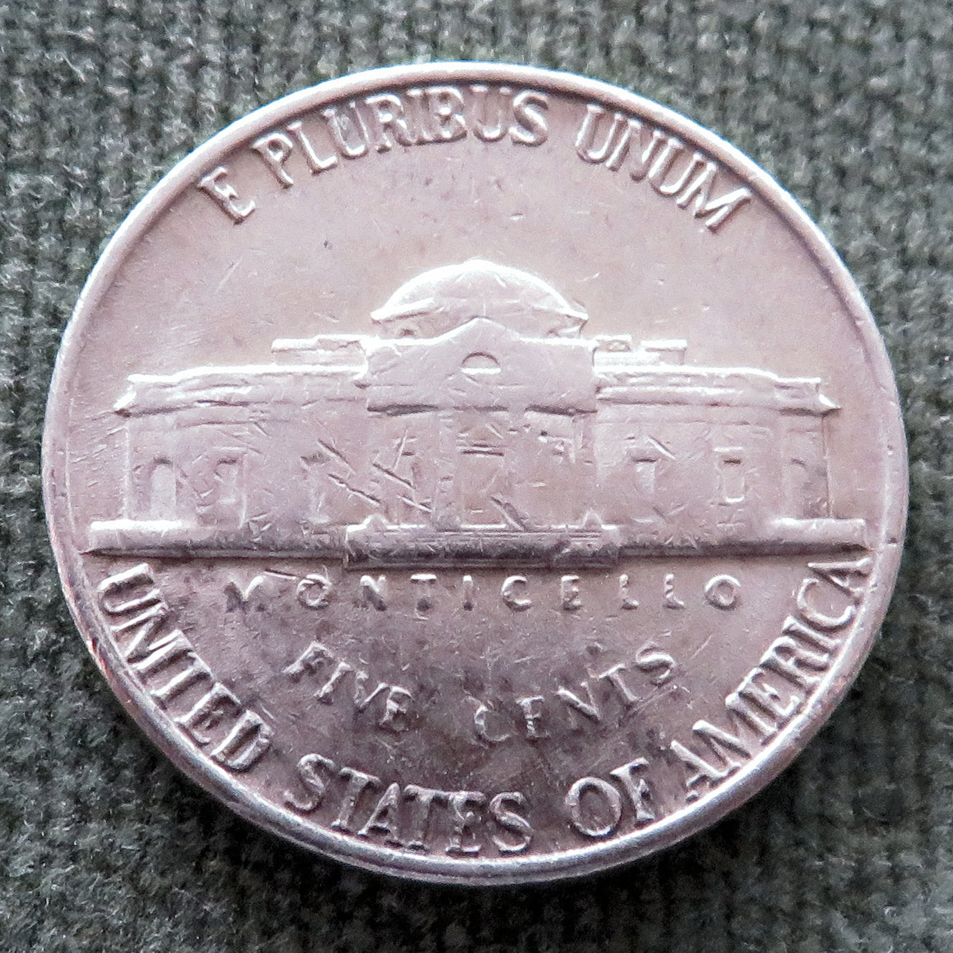 USA American 1979 D Nickel Jefferson Coin - Circulated