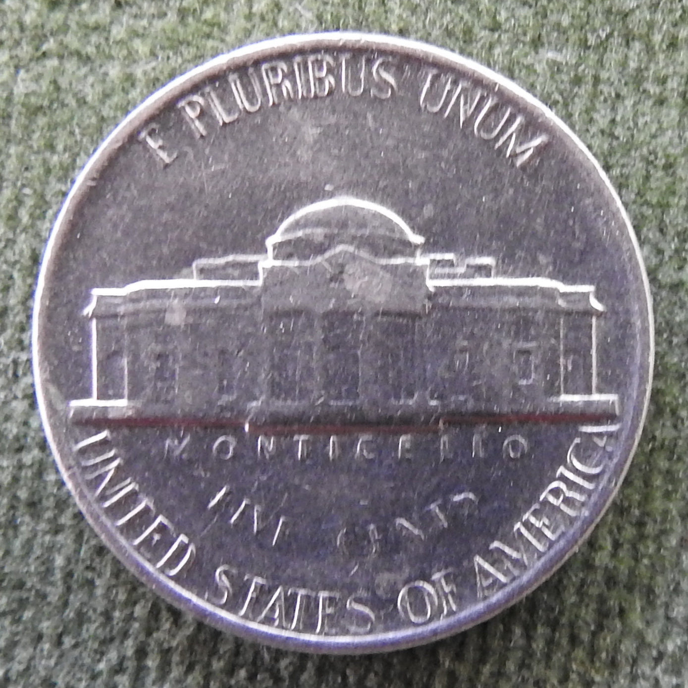 USA American 1981 P Nickel Jefferson Coin - Circulated