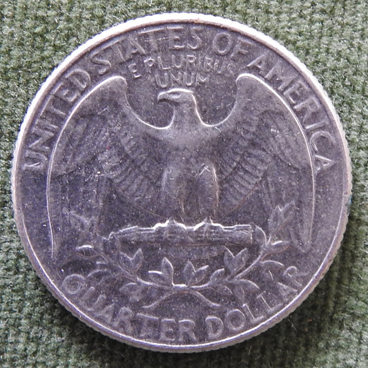 USA American 1984 D Quarter Washington Coin