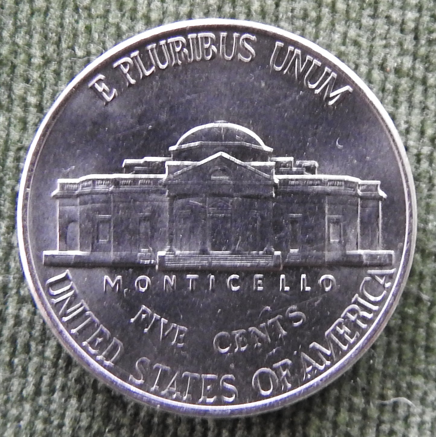 USA American 1998 P Nickel Jefferson Coin - Circulated