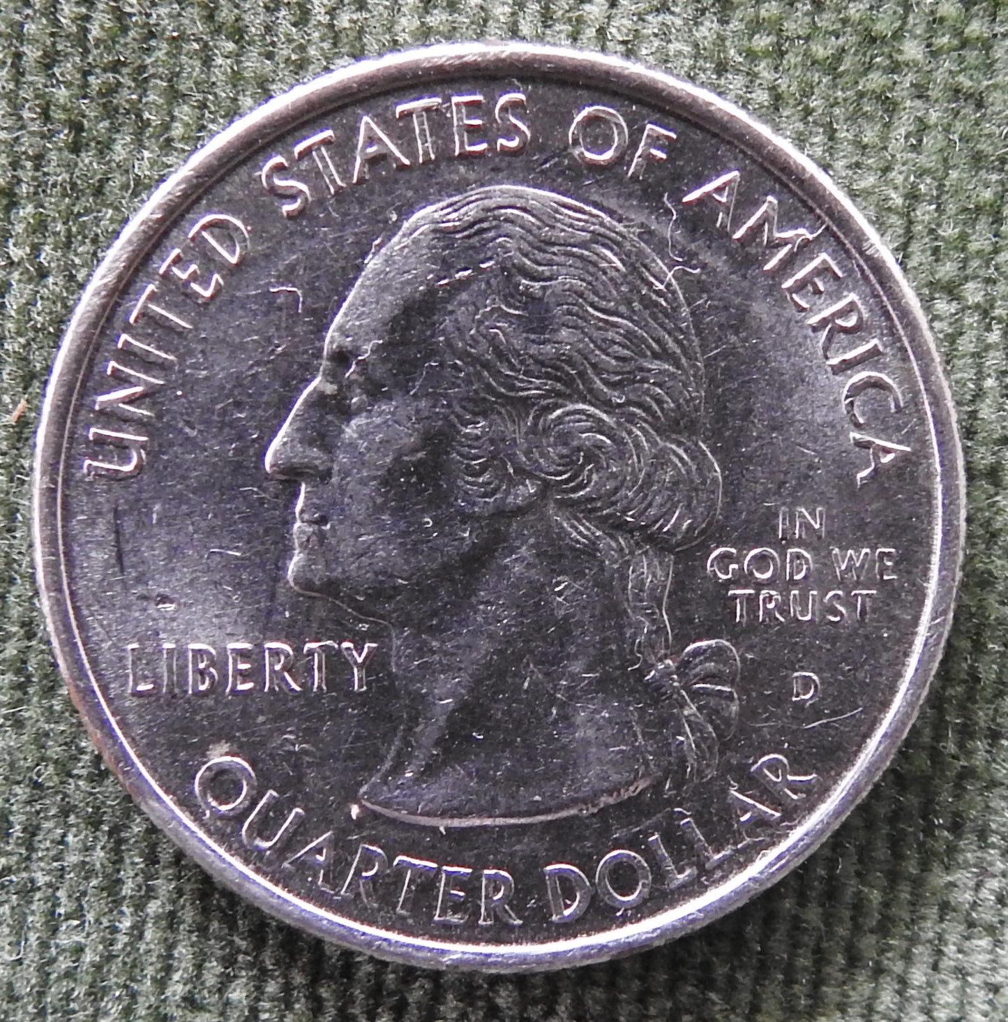 USA American 1999 D Connecticut Statehood Quarter Washington Coin 1788
