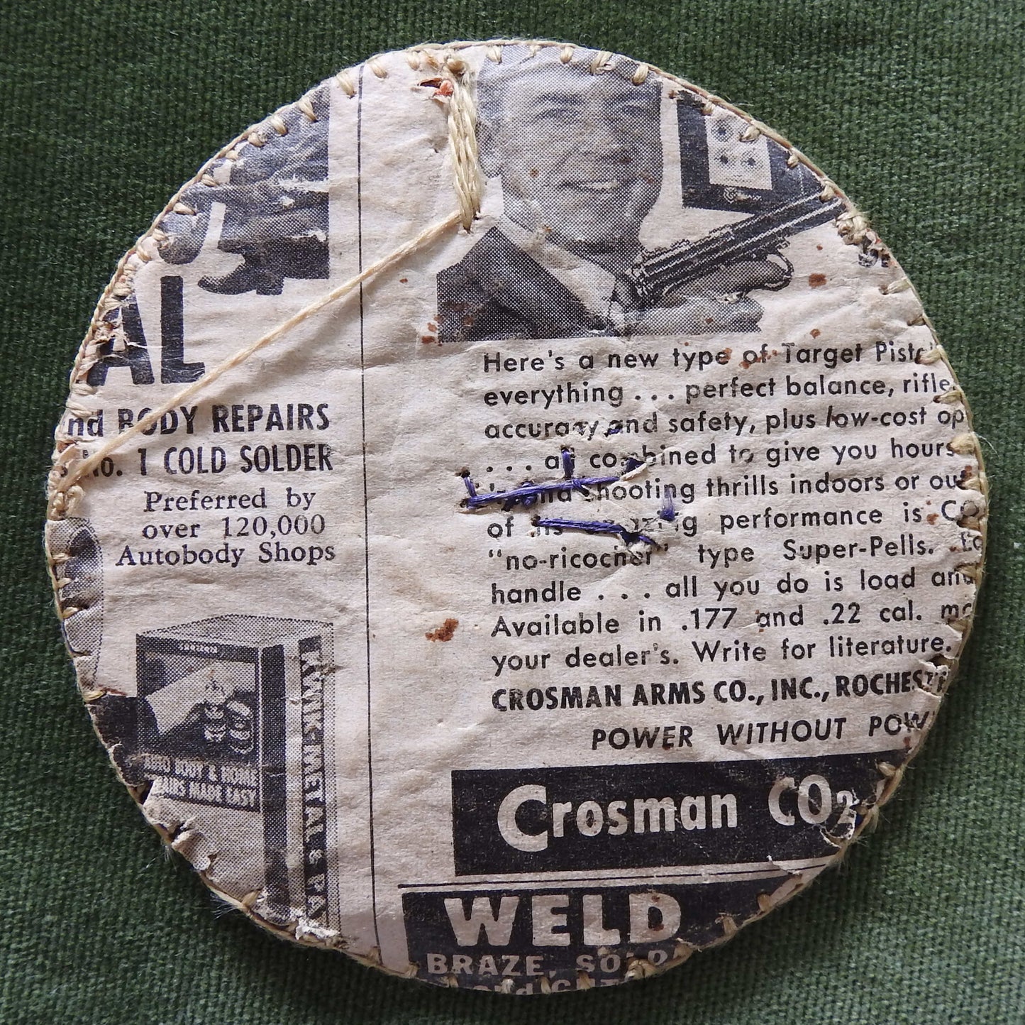 United States Red White & Blue 20th Battalion Star Patch