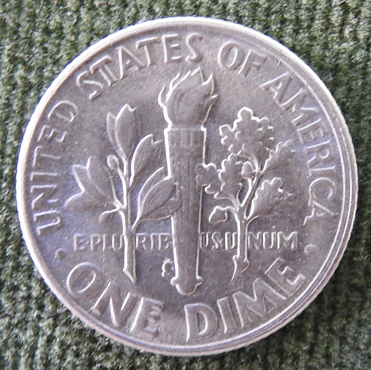 USA American 1955 S Dime Roosevelt Coin - Circulated