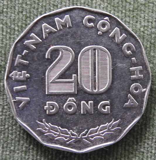 Vietnam 1968 20 Dong Coin - Circulated