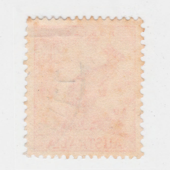 Australian 1937 1/2d Orange Kangaroo Stamp