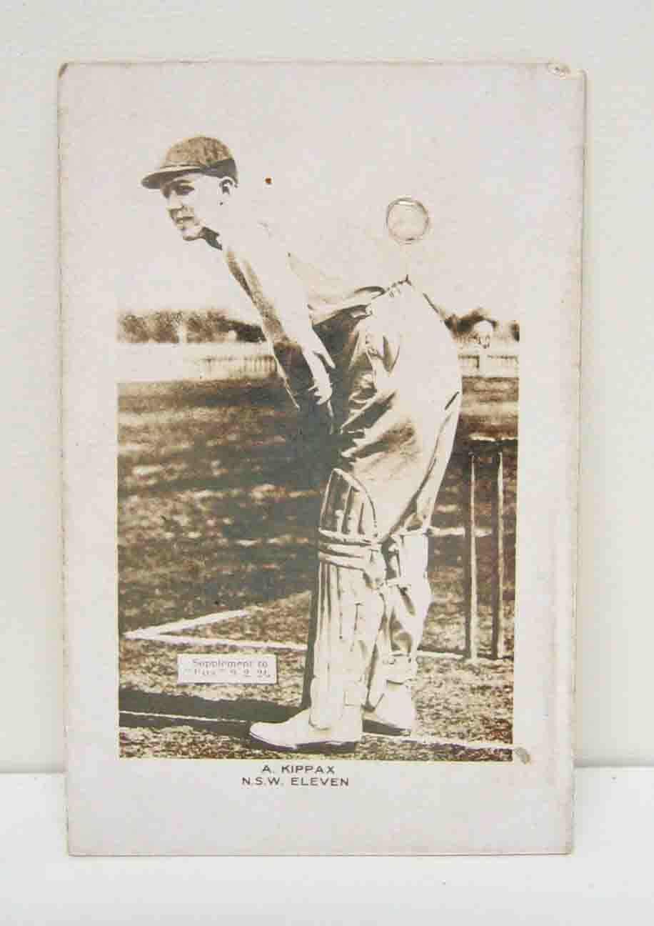 Cigarette card A. Kippax New South Wales #11