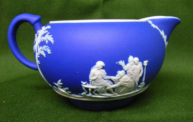 Wedgewood blue milk jug